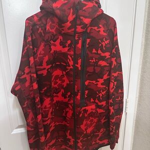 Red Camo Men's Jacket